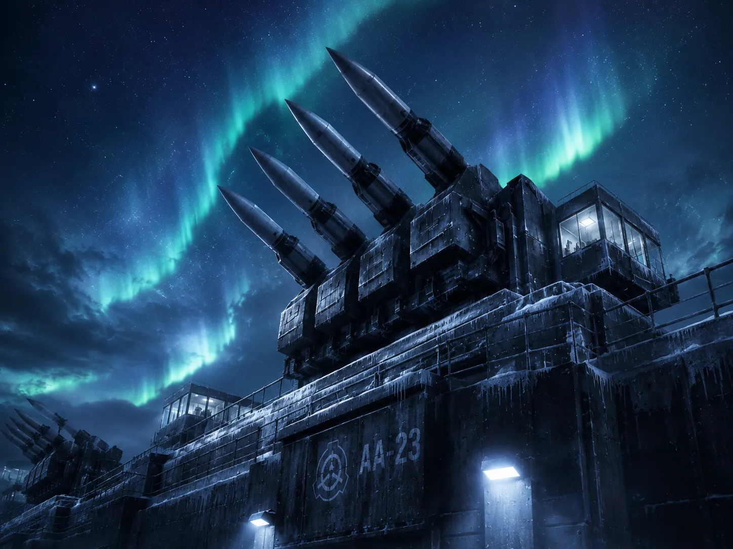 Aurora world art — wall batteries