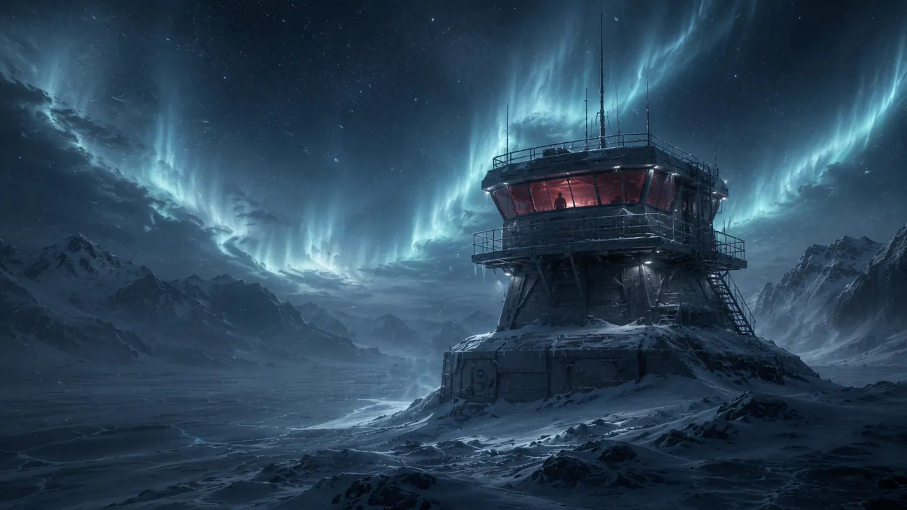 Project Aurora — arctic observation post under the aurora